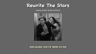 Rewrite The Stars - James Arthur & Anne-Marie (sped up + Lyrics)