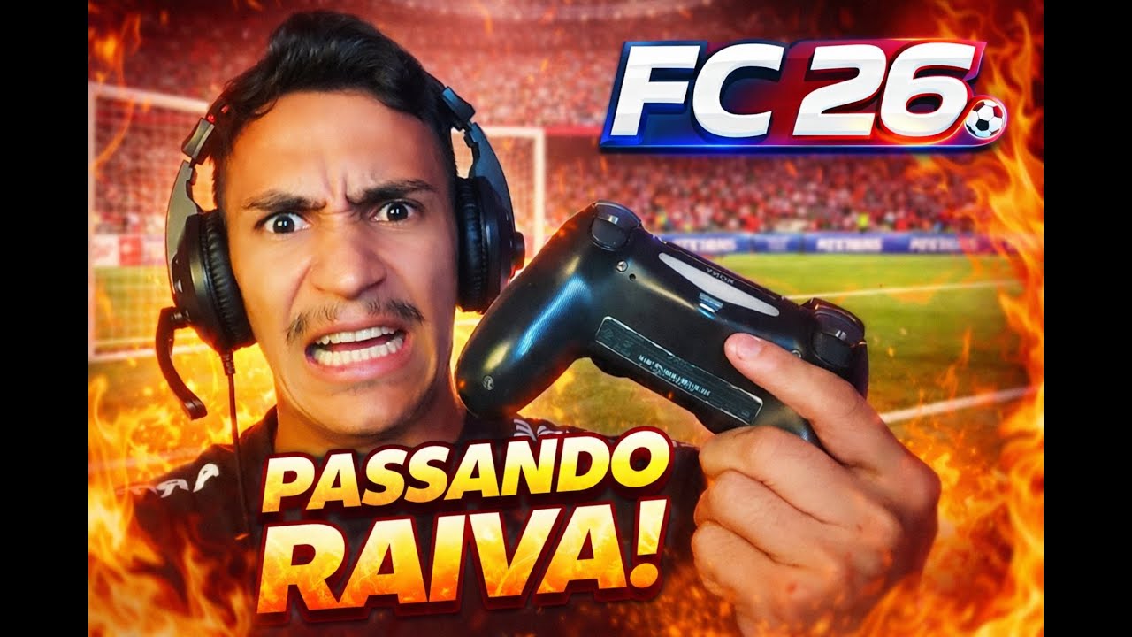 Entrei pra ganhar, mas o FC 26 tinha outros planos 😤⚽