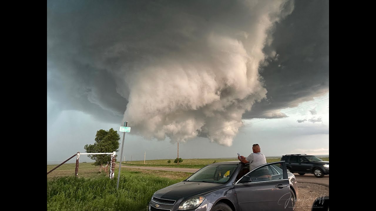 Tornadic Supercell Chase OK Panhandle, June 17, 2023 - YouTube