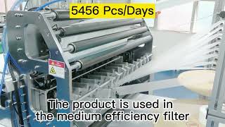 Fully automatic air filter bag making machine