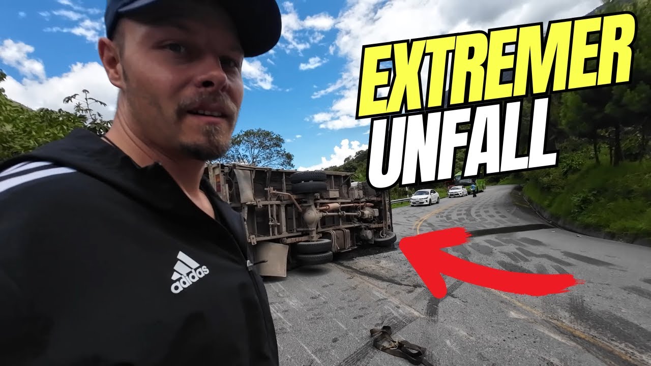 Heftiger Unfall auf 4500 Meter Höhe in Peru 🇵🇪