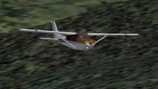 Flight Simulator 2002: Windy Landing at Innsbruck (LOWI)