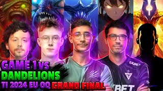 Team Bald vs Dandelions - Game 1 - TI 2024 WEU OQ Grand Final (Mikey POV)
