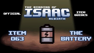 Official TBOI Item Guides No. 063: The Battery