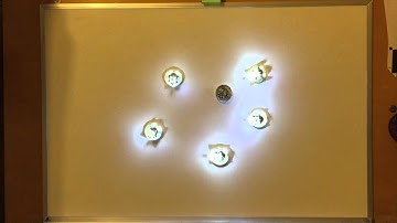 Tiny Swarm Robot - Synchronization Test B