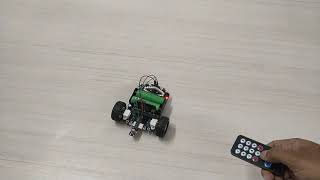 BBC Microbit based Infrared Red IR Remote Control Robot Car