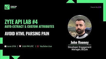 Zyte API Lab 04 - Avoid HTML Parsing Pain with Autoextract & Custom Attributes