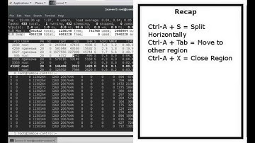 Intermediate Linux Screen - Split Screen in Linux