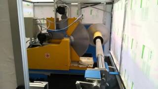 FEBA F600 SL Single Knife Lathe Slitter  - Slitting Foam