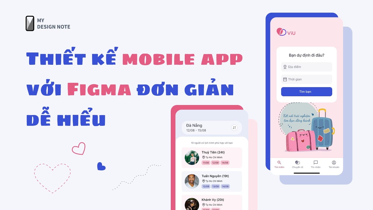 Thiết kế mobile app với Figma đơn giản dễ hiểu – Cộng Đồng Youtube