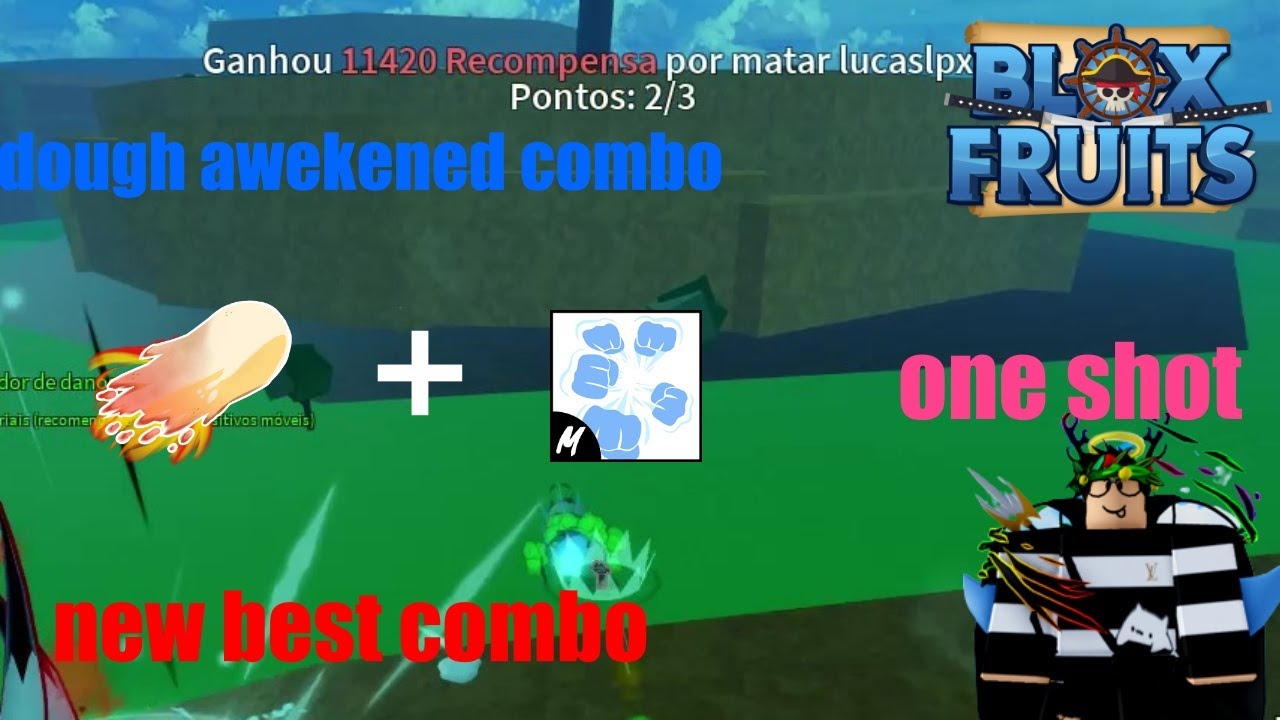 Rengoku + Superhuman One Shot Combo, Blox Fruits