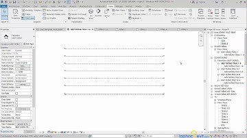 TỰ HỌC REVIT | 2.1  Hướng dẫn tạo  Level, Grid - Lớp Học Revit