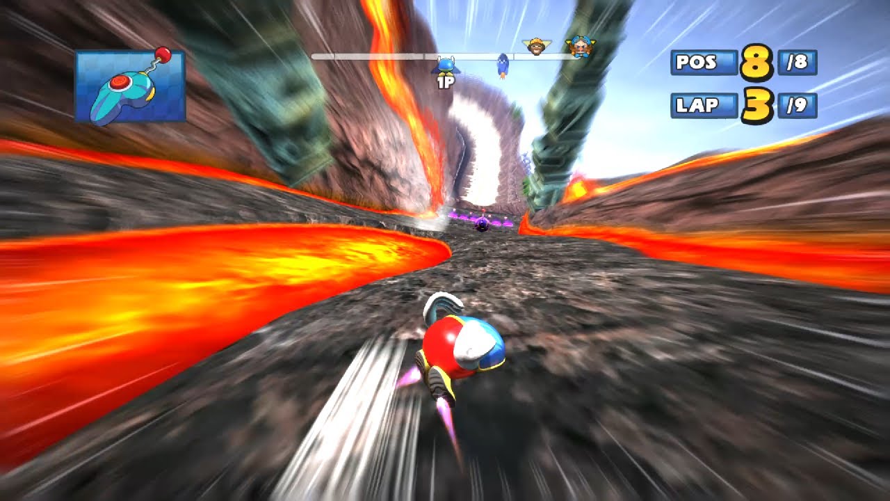 OPA-OPA Lava Lair 9 Laps Expert (Request) Sonic & Sega All-Stars Racing -PC