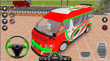 New Van Minibus Driving Games - Minibus Simulator 3D - Bus Game 2026 _ Android Gameplay