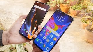 Honor View 20 Vs OnePlus 6T Compared including Camera