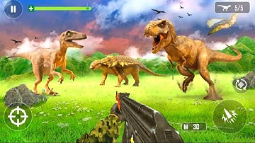 Real Dino Hunting Zoo Games ( by Apex Fun Games ) Android Gameplay #1