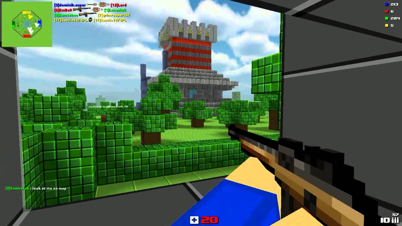 jeux de guerre minecraft