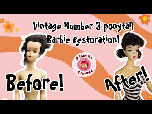 Vintage Ponytail Barbie Restoration : r/Dolls