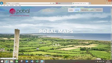 1  How to Access Pobal Maps and the Home Screen