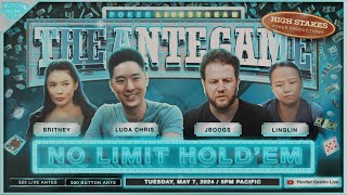 Britney, Linglin, Luda Chris & JBoogs Play THE ANTE GAME!! Commentary by Charlie Wilmoth screenshot 5