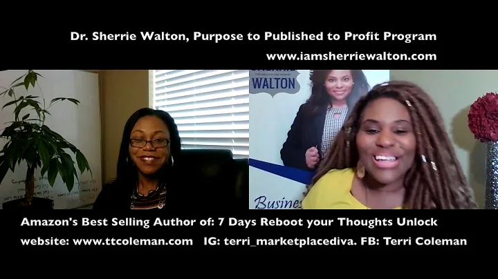 New author- Terri Coleman Interview with Dr. Sherr...