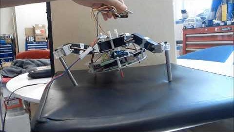 3 legged walking robot