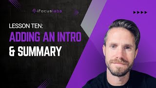 Famous How to Add an Intro and Summary to Your Online Course Net Worth
