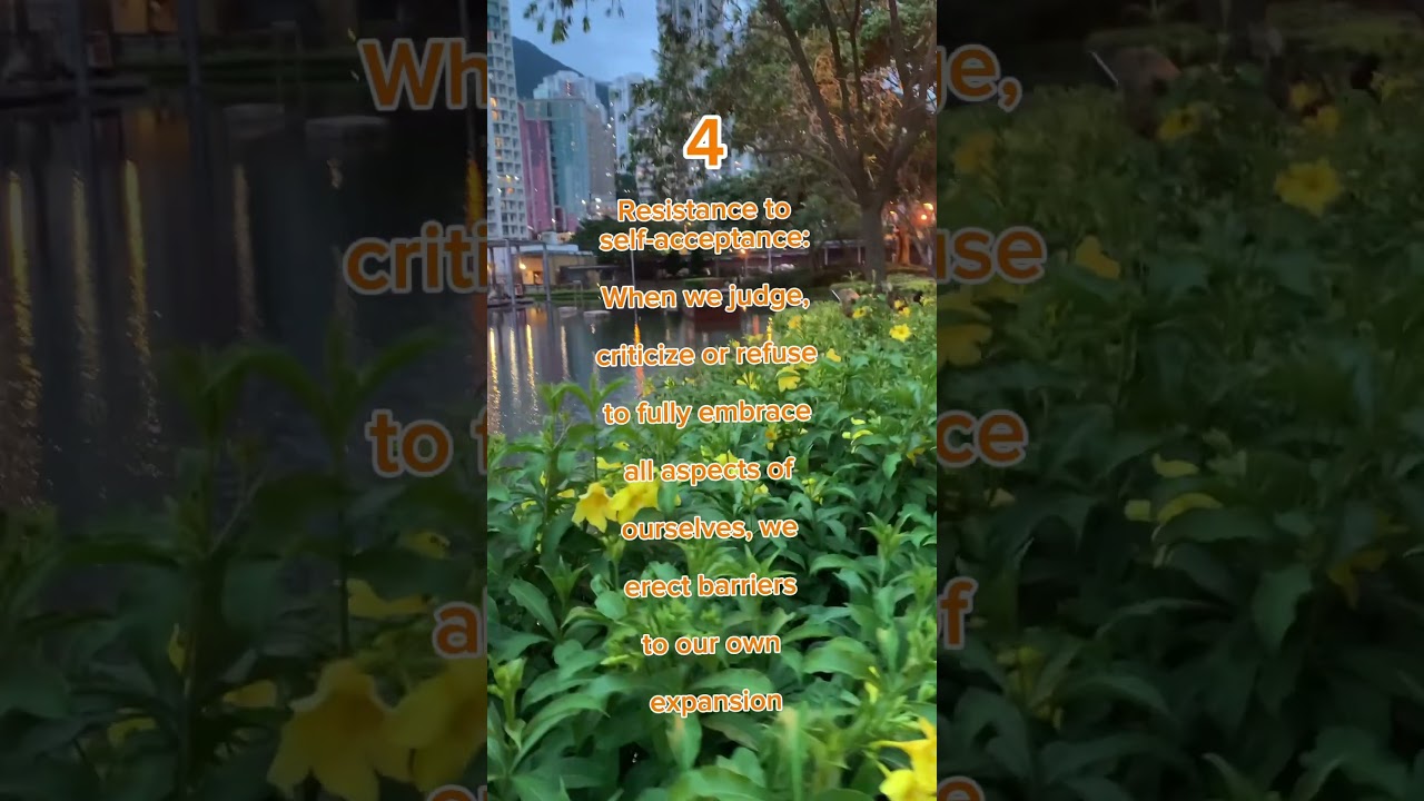 Fear is the cause of resistance  