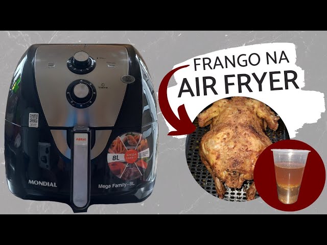 Nova AirFryer 8 Litros Mega Family Mondial - Fritadeira Sem Óleo - Maurício  Rodrigues 