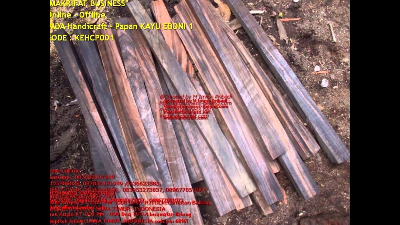  Jual  Beli  Papan Kayu  EBONI 1 YouTube