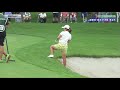 Golf 16番H 比嘉選手 0812 　パンチラショット