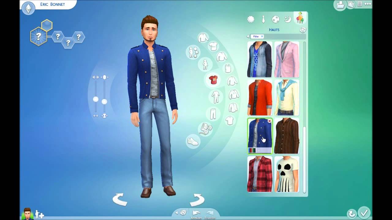 Les Sims 4 - Demo - Créer un Sim - YouTube