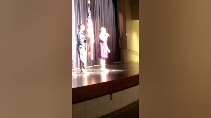 Sara Bryant National Anthem IIS Talent Show 2014