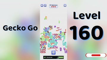 Gecko Go Level 160 Walkthrough 🦎 | Puzzle Escape Game | Safe Path Strategy & Solutions