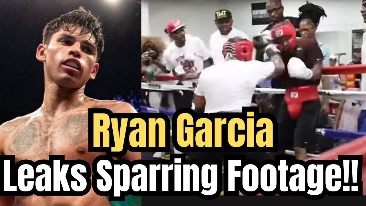 Ryan Garcia Leaks Sparring Footage: Gervonta Tank Davis Dominates Devin