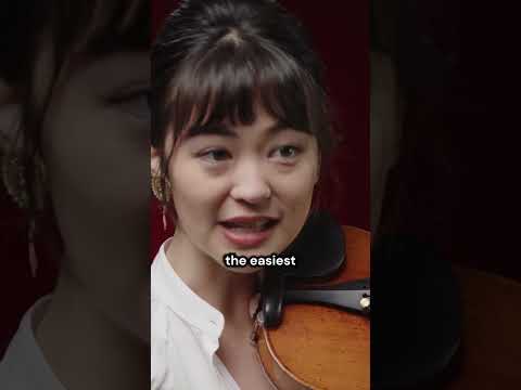 Mastering left-hand pizzicato! ☝️🤫