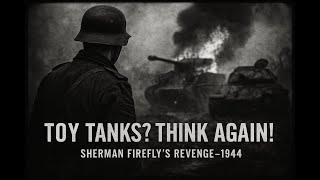 Germans Mocked America’s “Toy Tanks” — Until Sherman Fireflies Burned Their Panthers Alive