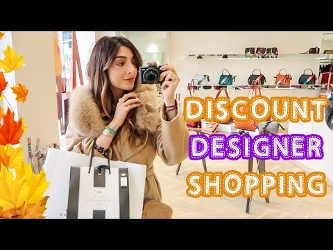 DESIGNER OUTLET SHOPPING! | Vlogtober