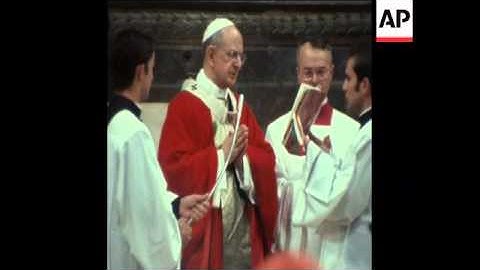 SYND 28 9 74 POPE PAUL VIAT WORLD SYNOD OF BISHOPS