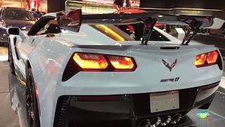 2019 Chevrolet Corvette ZR1 Exterior  Walkaround   2018 LA Auto Show 2020