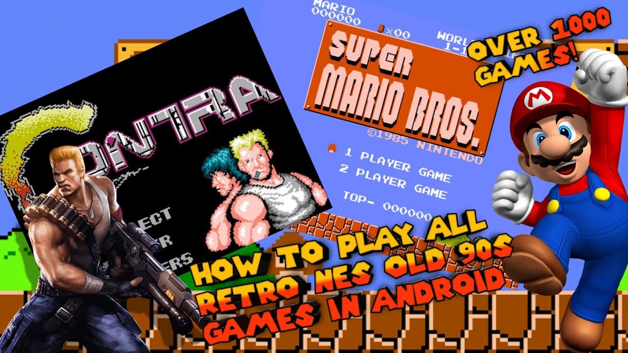 How to play all 90s retro  games in Android 2023 | NES Emulater
