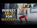 Perfect training split for masters weightlifting