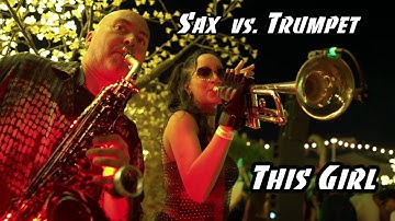 Kungs - THIS GIRL  |  SAX + TRUMPET Version  |  Adrian Sanso-Ali feat. Rochelle Trumpet Gazelle