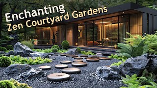 Finding Peace The Beauty Of Zen-Inspired Courtyard Gardens