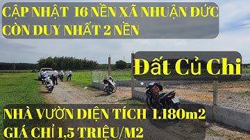 | Bán Nhà Vườn Củ Chi | Cách Đường Nguyễn Thị Rành 150m | Xã Nhuận Đức Huyện Củ Chi |
