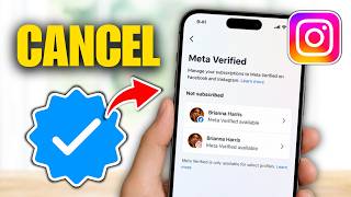 How To Cancel Meta Verified Subscription On Instagram