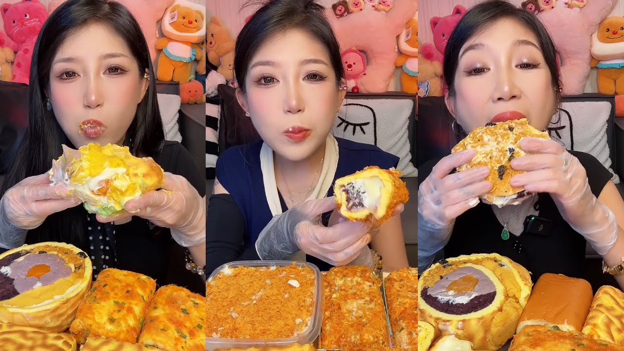 ASMR MUKBANG - MUKBANG SOUND - JAMBONS CAKE DESSERT PARTY