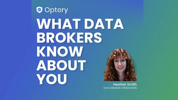 What Data Brokers Know About You | Optery