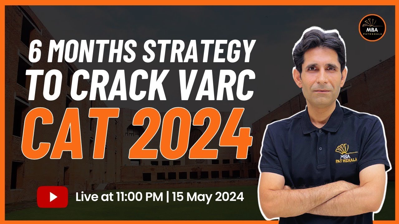 CAT 2024 | 6 Months Strategy to Crack CAT 2024 | VARC | Himanshu Sir ...