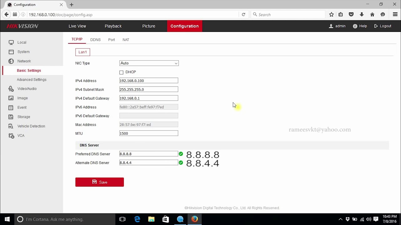 EMAIL NOTIFICATION HIKVISION DVR CITY SYSTEMS TRADING EST YouTube